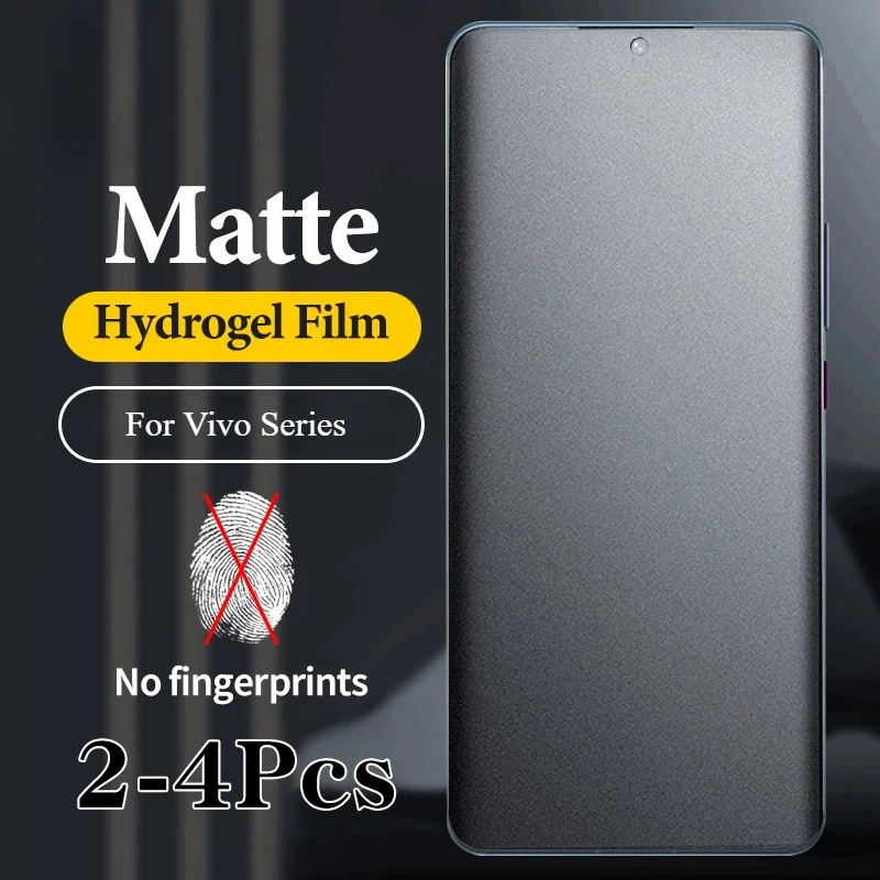 Vivo X200 - 1-4PCS Silikon Matte Hydrogel Film für