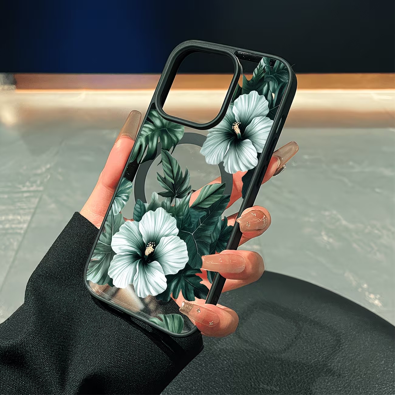 Grüne Blumenmuster Handyhülle  – Apple Iphone 15 Bewertung und Preis