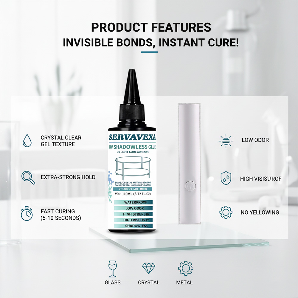 SERVAVEXA 110ml UV-Licht-Härtu – Liquid Uv Glue Kit Bewertung und Preis